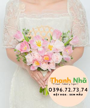 Hoa cầm tay - Tulip love - 1303