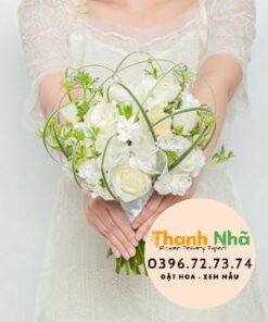 Hoa cầm tay - Hạnh phúc tinh khôi - 1304