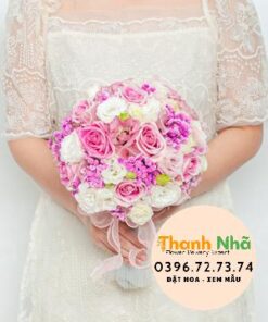 Hoa cầm tay - Lovely girl - 1310