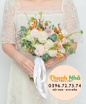 Hoa cầm tay - Just married - 1330