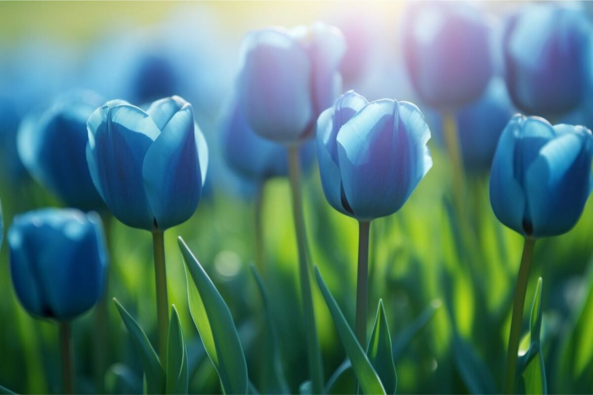 Ý Nghĩa Của Hoa Tulip Xanh