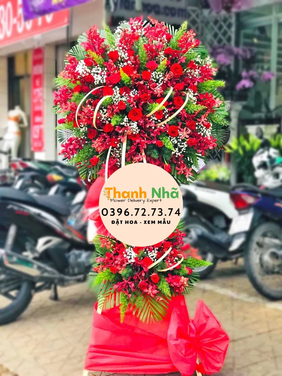 Hoa Khai Trương - Thành Công Ngập Lối - KT033