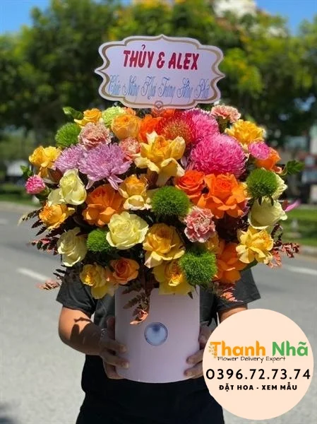 Hoa Giỏ - HG022