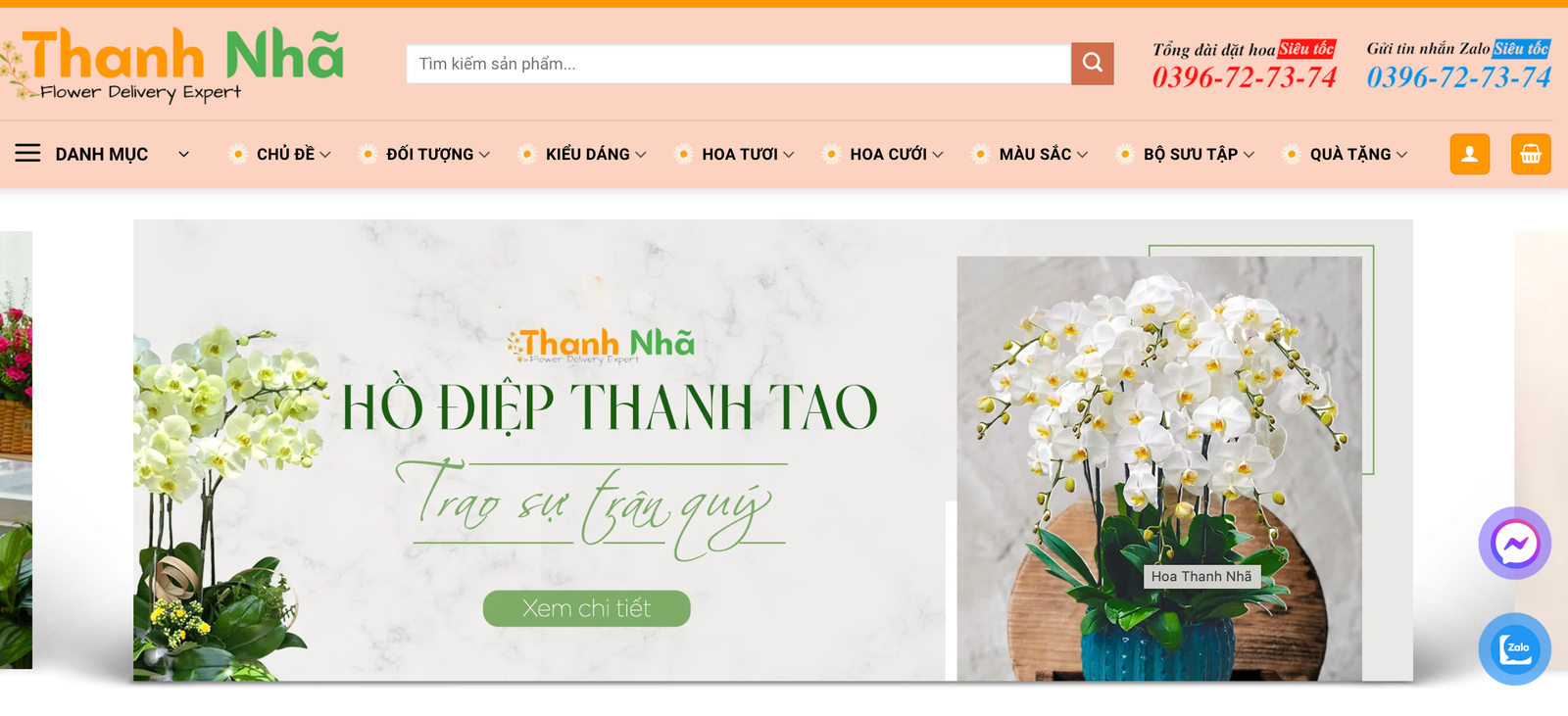 shop hoa tươi thanh nhã quận 1